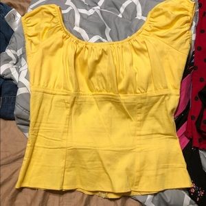 Pinup Girl Clothing Peasant top